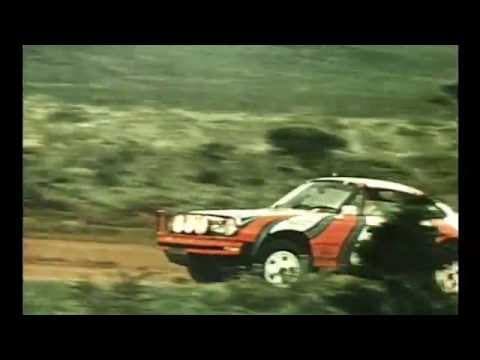 Martini 'Porsche African Rally' 1970's TV commercial