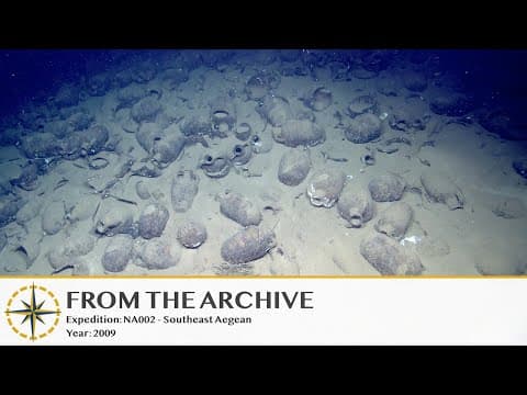 Ancient Amphora of Shipwreck Knidos A- 2009 | Nautilus Live