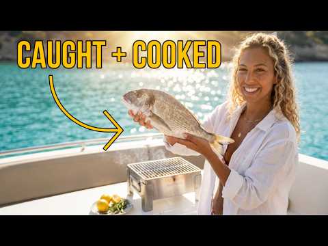 Boat Day in Ibiza: We Caught It, BBQ’d It, and Ate It… What a Day!