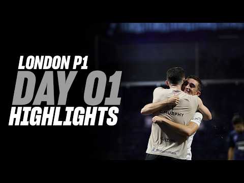 London Premier Padel P1: Day 1 - Men's Highlights