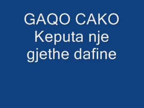 Gaqo Çako - Këputa një gjethe dafine (Festivali i 17-të i Këngës, RTSH)