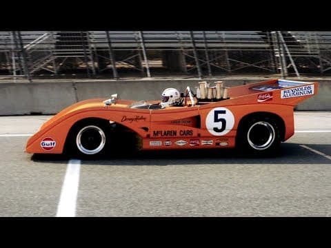 McLaren’s amazing Can-Am cars reunite at Laguna