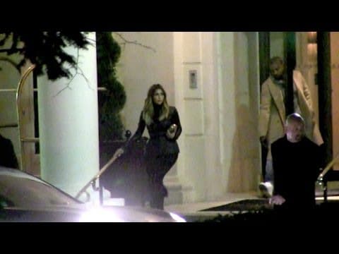 Kim Kardashian and Kanye West Check Venue for the Wedding in Versailles, France
