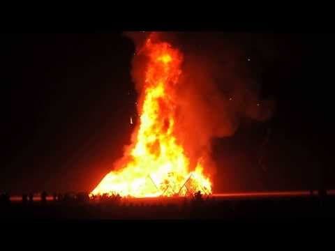 The Temple of Whollyness burns - 2013