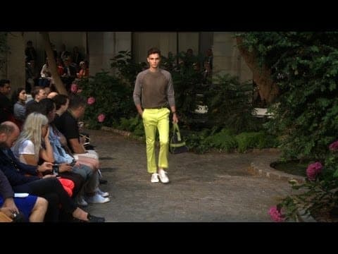 Défilé Hermès Homme Printemps/Eté 2013 avec interview