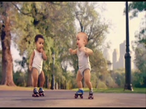 Evian "Rollerbabies"