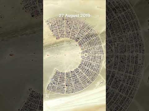 Burning Man Timelapse + 2025 Image