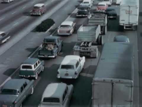 Safe driving on Los Angeles freeways (1959)