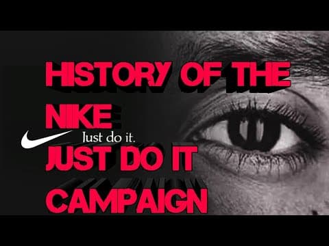 Nike and the Just Do It boards