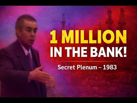 Hoxha turns on the oil ministry