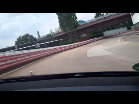 Mercedes-Benz test track in Stuttgart-Untertürkheim
