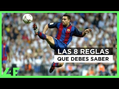 🧠 8 REGLAS de XAVI para el MEDIO CAMPO de FÚTBOL ⚽ CÓMO JUGAR COMO XAVI HERNÁNDEZ (ANÁLISIS XAVI)