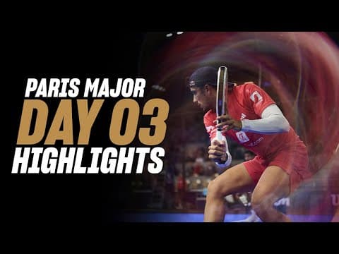 Alpine Paris Premier Padel Major : Day 3 – Men's Highlight
