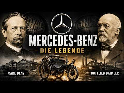 Die legendäre Geschichte von MERCEDES-BENZ | CARL BENZ, GOTTLIEB DAIMLER und das erste Auto