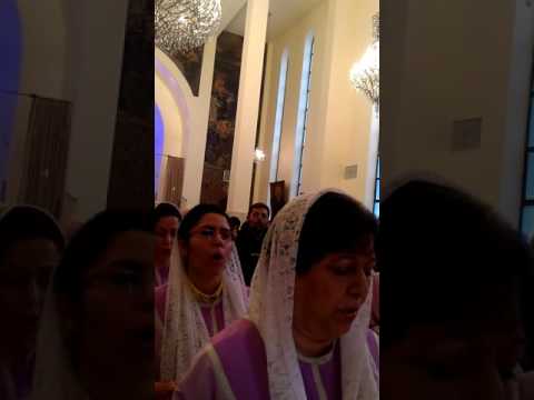 عیدپاک درکلیسای سرکیس ارامنه ایرانی : تهران