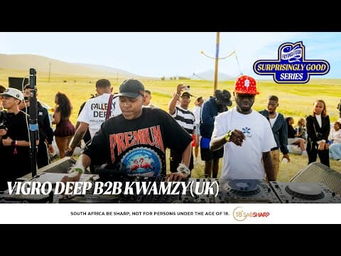 Vigro Deep b2b Kwamzy - secret stage, Rocking the Daisies