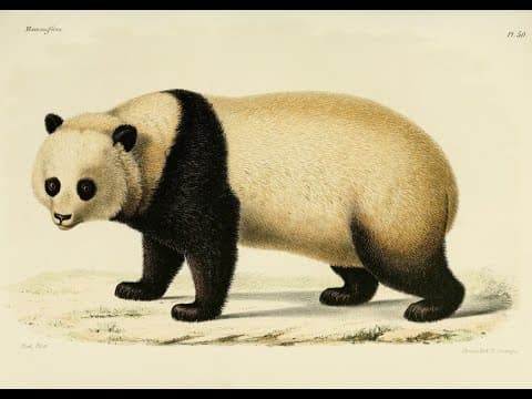 Watch — how the West discovered the panda