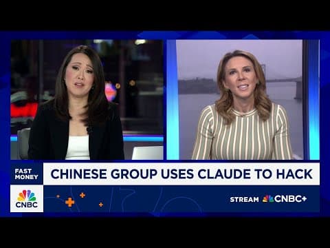 CNBC on security stocks after the first reported AI-orchestrated attack