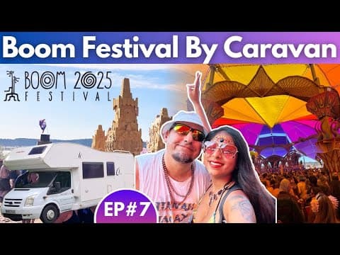 Boom Festival 2025 | Boomland Portugal | Caravan life and Psytrance Music Open Air Festival