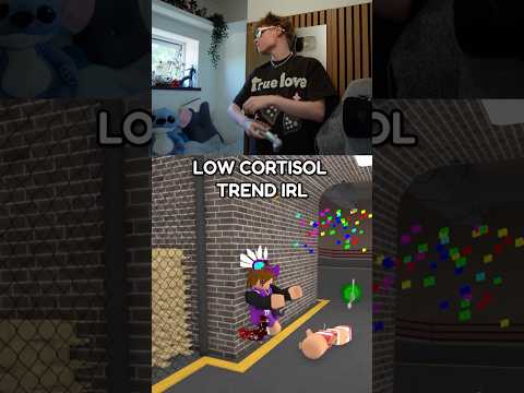 LOW CORTISOL TREND IRL 😭🙏
