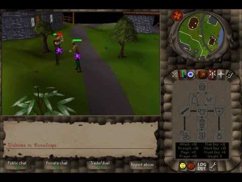 Screenshots from the RuneScape 2 beta