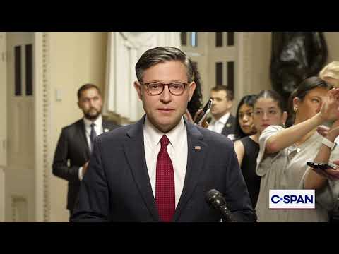 Speaker Mike Johnson responds to the shooting