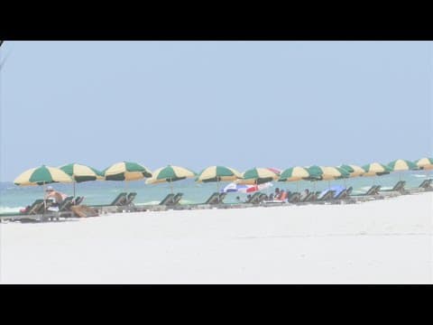 An assault arrest on the beach