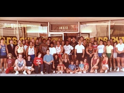 Gold's Gym Reseda - A Visit Back to 1986
