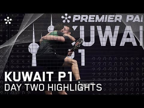 Kuwait City Premier Padel P1: Highlights day 2 (men)