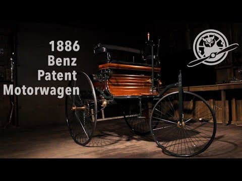1886 Benz Patent Motorwagen at the Owls Head Transportation Museum