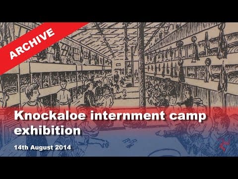 IoM TV archive: Knockaloe internment camp exhibition: 14.8.2014
