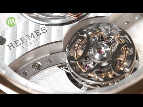 Hermès presents the Arceau Lift, a very classy tourbillon