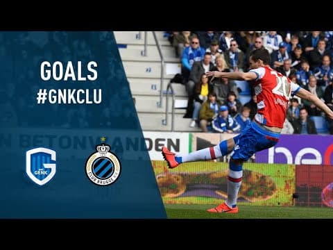 Genk - Club Brugge de goals 2018-2019