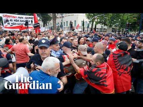 Skanderbeg Square to the PM's office