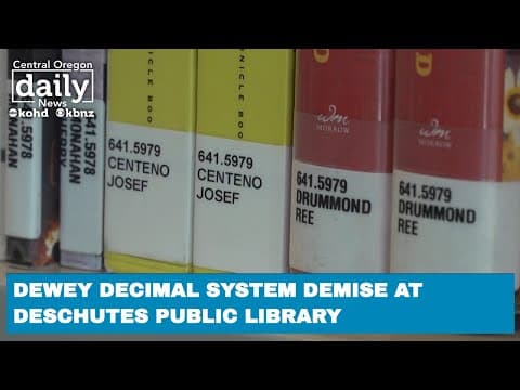 A library drops Dewey