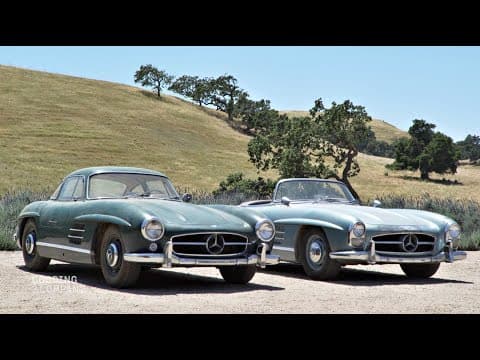 REVealed: 1955 Mercedes-Benz 300 SL Gullwing & 1957 Mercedes-Benz 300 SL Roadster