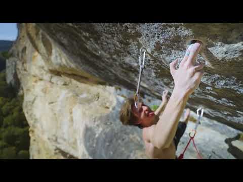 Le Bombé Bleu - a Buoux project climbed at last