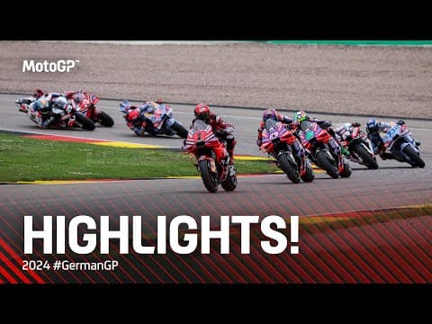 MotoGP™ Race Highlights 🤯 | 2024 #GermanGP