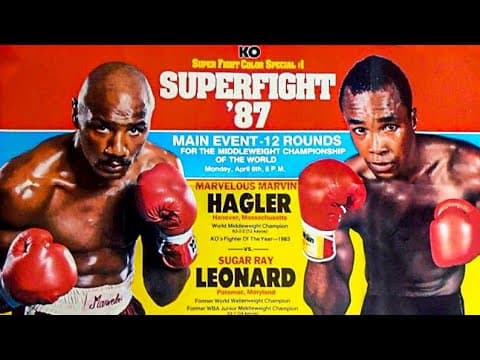Leonard Outpoints Hagler