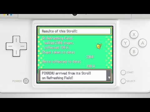 Pokéwalker trailer — Nintendo Media Summit 2010