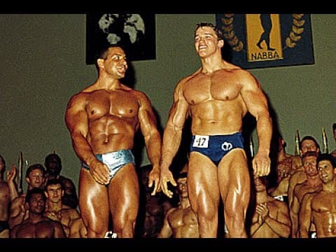 1967 Mr. Universe: Arnold and Bill Pearl