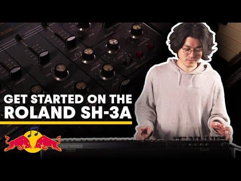 First Patch - Roland SH-3A | Red Bull Music Academy