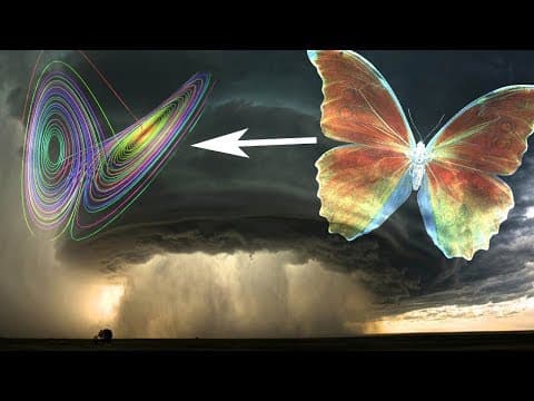 Can BUTTERFLIES Cause TORNADOES?  The Butterfly Effect Explained