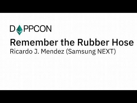 Remember the Rubber Hose - Ricardo J. Mendez (Samsung NEXT)