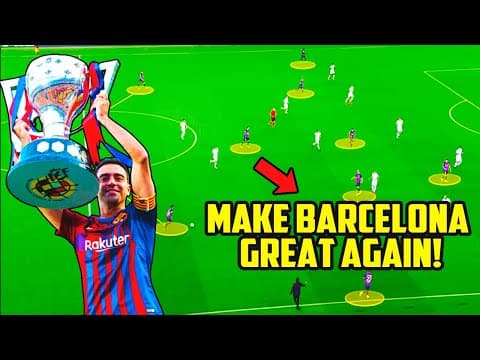 This is How XAVI Made BARCELONA GREAT AGAIN | This is Why Barca Win La Liga 2022/23