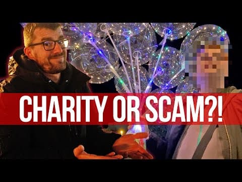 Charity Or Scam? The Bizarre Story Of The Glowing Balloons