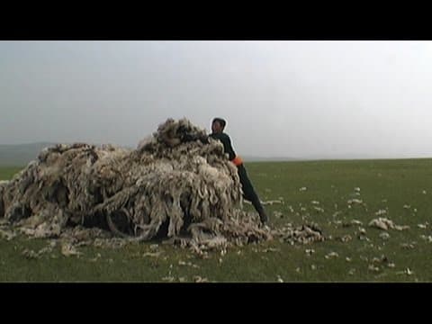 Mongolian Felt Making