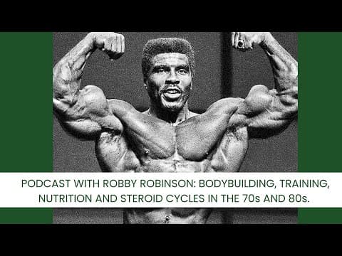 Interview with Master Olympia 1994 - Robby Robinson!