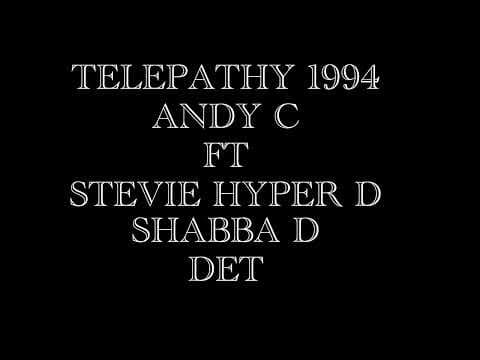 DJ ANDY C at TELEPATHY 1994, FT STEVIE HYPER D, SHABBA D, DET