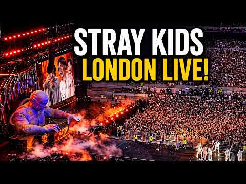 STRAY KIDS LONDON 2025 🇬🇧 | The Crowd, The Energy, The Night | Tottenham Stadium